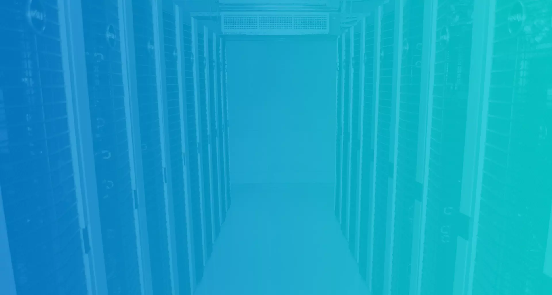 Culoar de rack-uri în data center-ul NAV